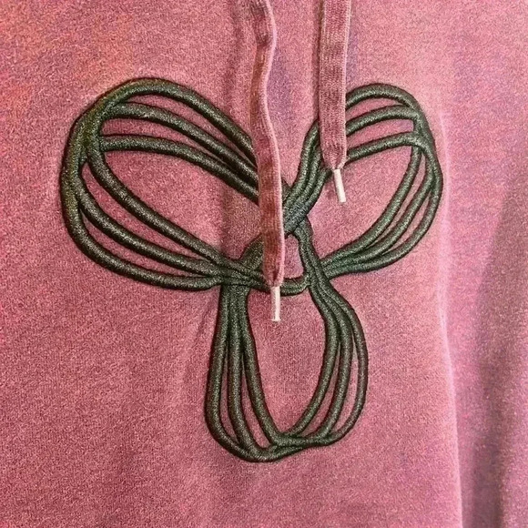 TNA Hoodie Women's Medium Pocket Thick Warm Camping Hiking Fall Sweater Aritizia - Picture 4 of 6